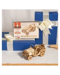 Robotime Mechanical 3D Puzzle – Army Field Car
