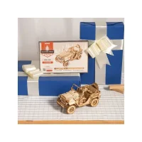 Robotime Mechanical 3D Puzzle – Army Field Car
