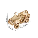 Robotime Mechanical 3D Puzzle - Army Field Car