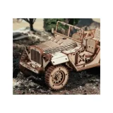 Robotime Mechanical 3D Puzzle - Army Field Car Video