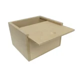 Wooden Trinket Box with Sliding Lid - Medium