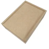 Wooden Rectangle Trinket Box with Sliding Lid - Small