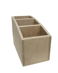 Wooden Remote Control Holder – Curved