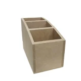 Wooden Remote Control Holder - Curved