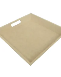 Wooden Tray Square Angled