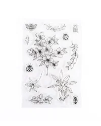 Clear Stamp – Floral & Insects