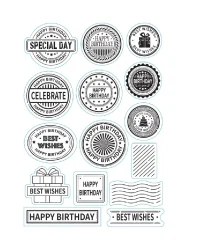 Clear Stamp – Happy Birthday
