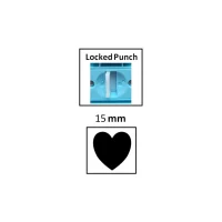 Craft Punch Heart – 15mm