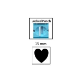 Craft Punch Heart – 15mm