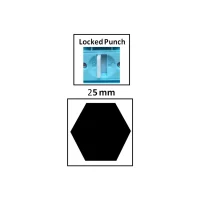 Craft Punch Hexagon – 25mm