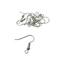 Earring Hooks Silver – 10pce
