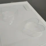Hearts 70x70x22mm PVC - Soap Mould