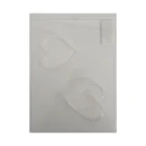 Hearts 70x70x22mm PVC - Soap Mould