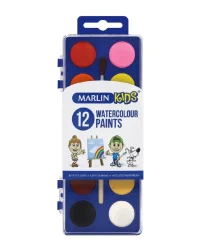 Marlin 12 Watercolour Paints
