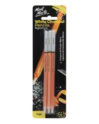 Mont Marte White Charcoal Pencils
