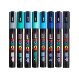 Posca Paint Markers - Cool Tones PC 5M