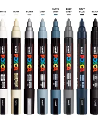 Posca Paint Markers – Monotone PC 5M