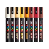 Posca Paint Markers - Warm Tones PC 5M
