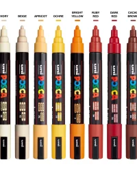Posca Paint Markers – Warm Tones PC 5M