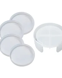 Silicone Coaster Mould – Coasters & Holder