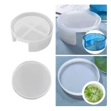 Silicone Coaster Mould - Coasters & Holder