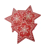 Wood Embellishments - Xmas Stars