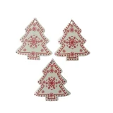 Wood Embellishments - Xmas Trees