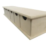 Wooden Tea/Herb 6 Drawer