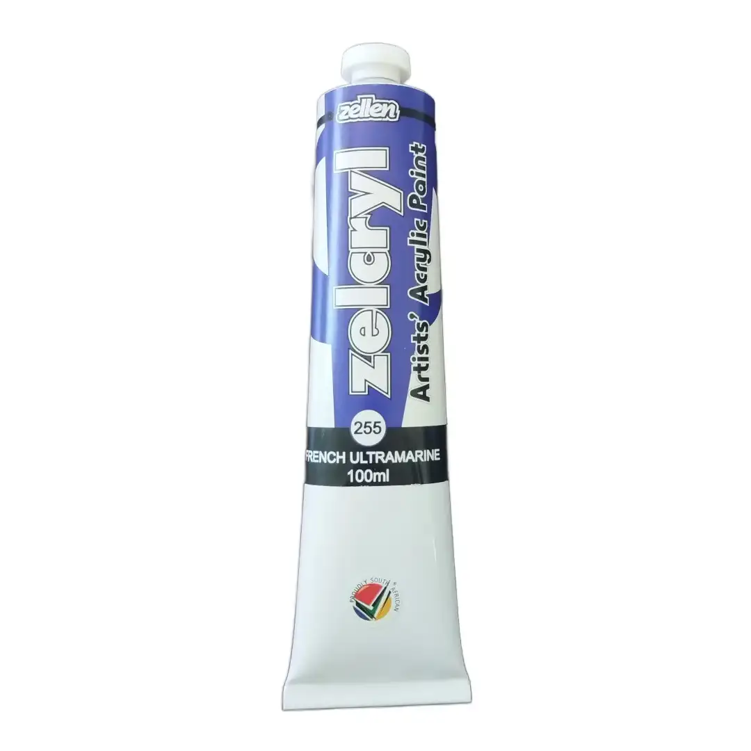 Zelcryl Acrylic Paints 100ml - French Ultramarine