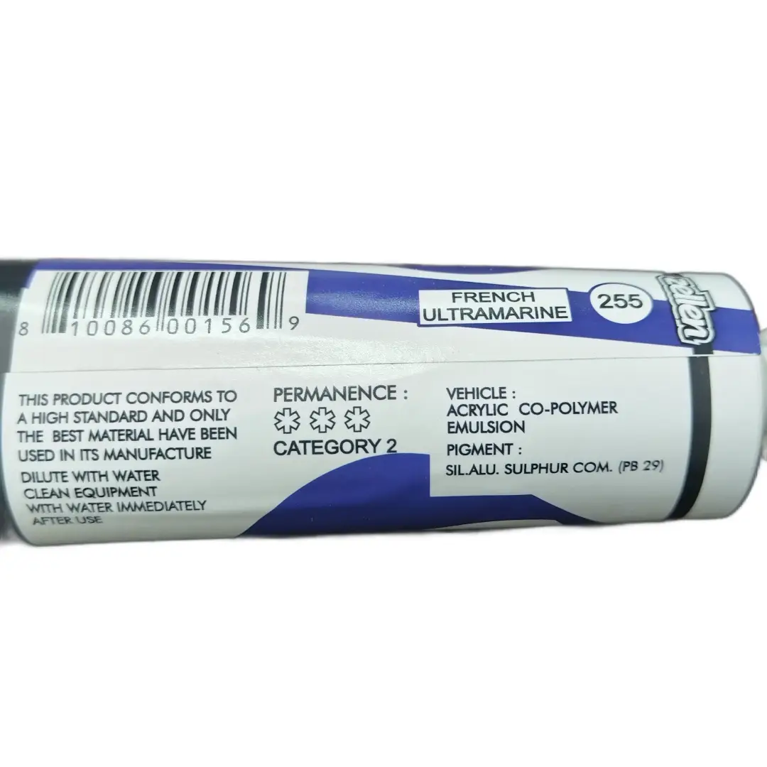 Zelcryl Acrylic Paints 100ml - French Ultramarine