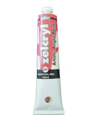 Zelcryl Acrylic Paints 100ml – Naphthol Red