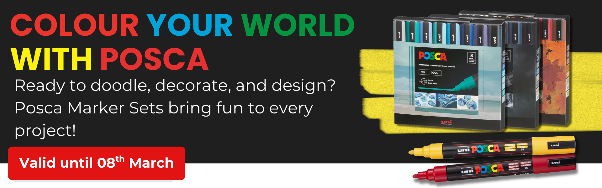 Banner Posca Sets Special