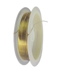 Beading Wire – 0.4mm Gold