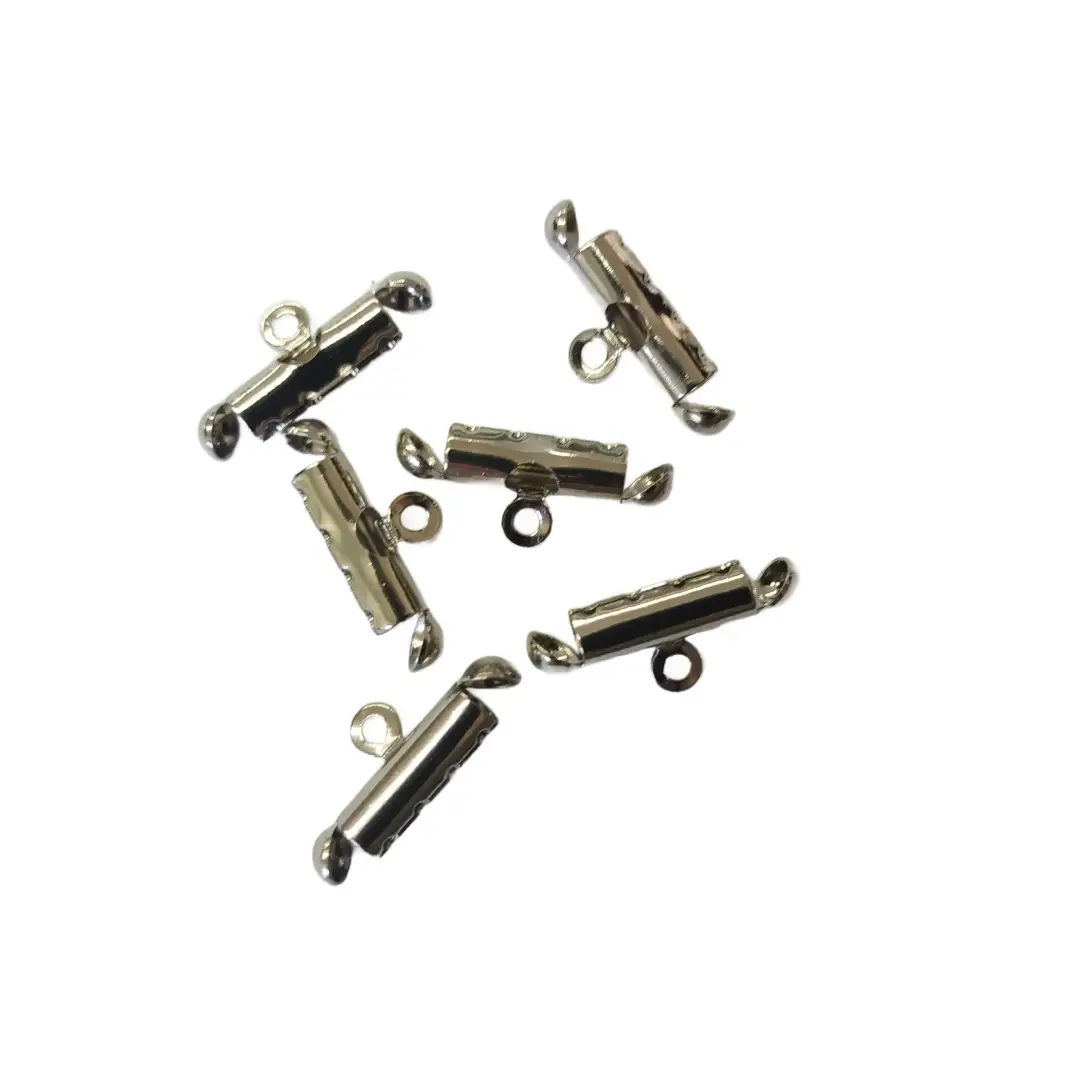 Clasp Silver 10mm - 6 Pieces