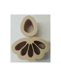 Clay Cutter – Droplet with Flower EC273