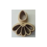 Clay Cutter - Droplet with Flower EC273