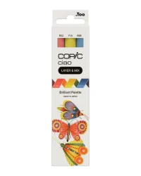 Copic Ciao Mix & Layer Set – Brilliant Palette