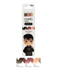 Copic Ciao Mix & Layer Set – Warm Palette