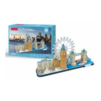 CubicFun 3D Puzzle – London City Line (107pce)