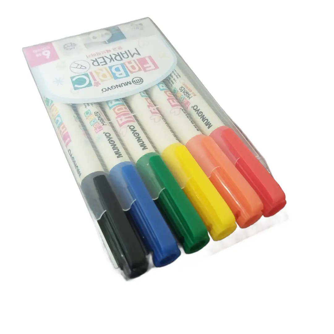 Fabric Marker Set (6 Piece) - Mungyo