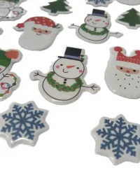 Festive Puffy Foam Stickers