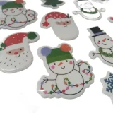 Festive Puffy Foam Stickers