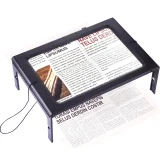 Magnifier on Stand with Light - A4