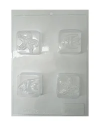 Marine 47x47x26mm PVC – Soap Mould