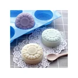 Silicone Soap Mould - Sunflower