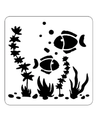 Stencil – Fish 15cm