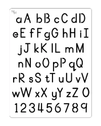 Stencil – Learn To Write A4