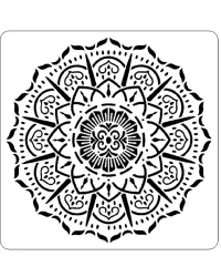 Stencil – Mandala 8 20cm