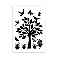 Stencil – Tree A4
