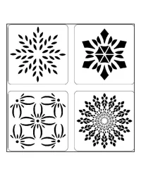 Stencils – Mini Set Flowers 1